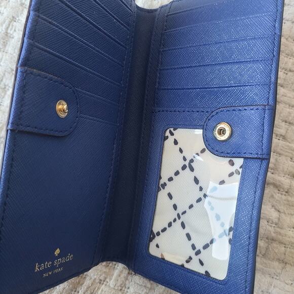Kate Spade Blue Wallet - Picture 6 of 12
